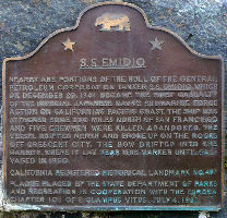 SS EMIDIO Historical Marker 