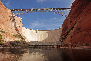Glen Canyon Dam and Bridge